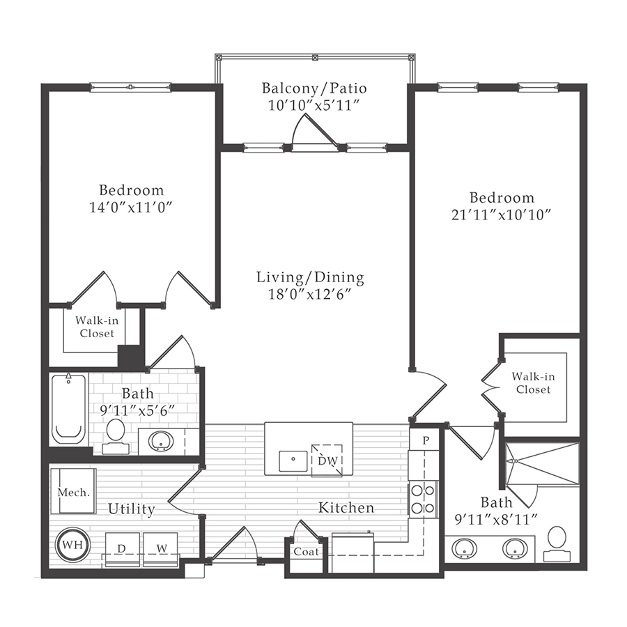 D1 floor plan