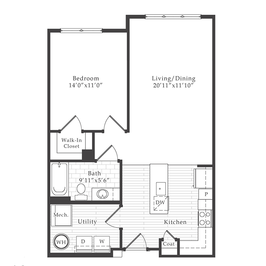 A2 floor plan