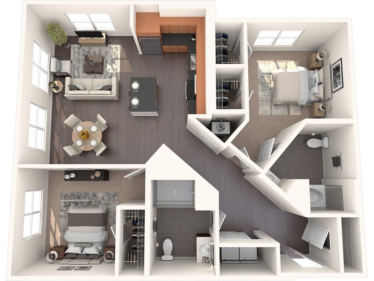 B2G2 floor plan