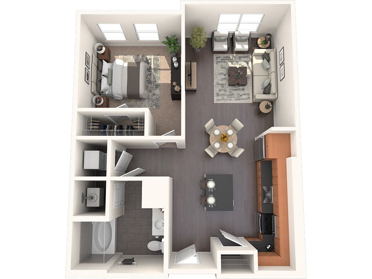 A1B floor plan