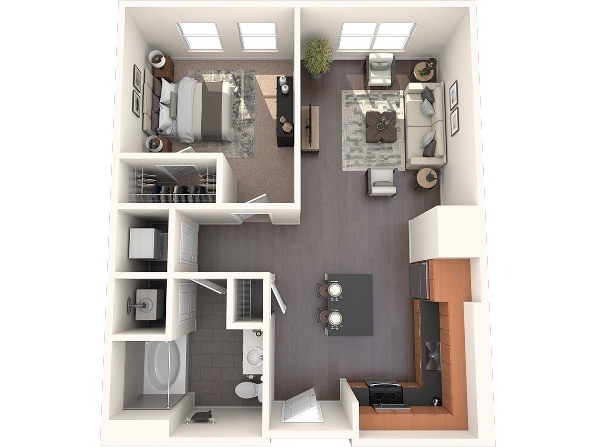 A6 floor plan