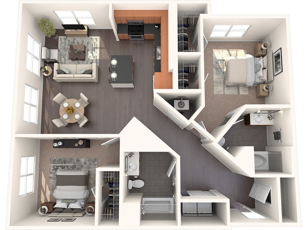 B2E floor plan