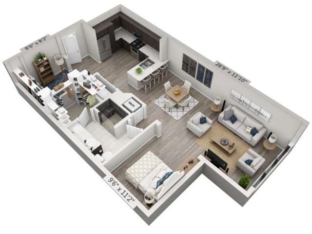 E2 floor plan
