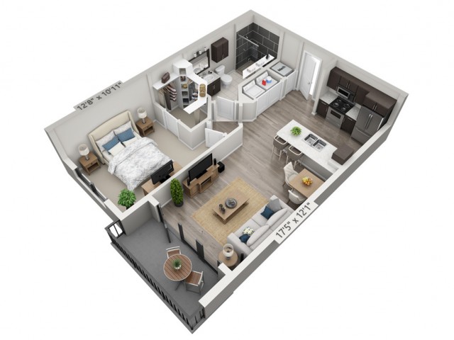 A1 floor plan