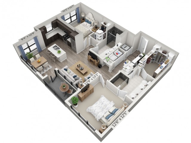 B7 floor plan