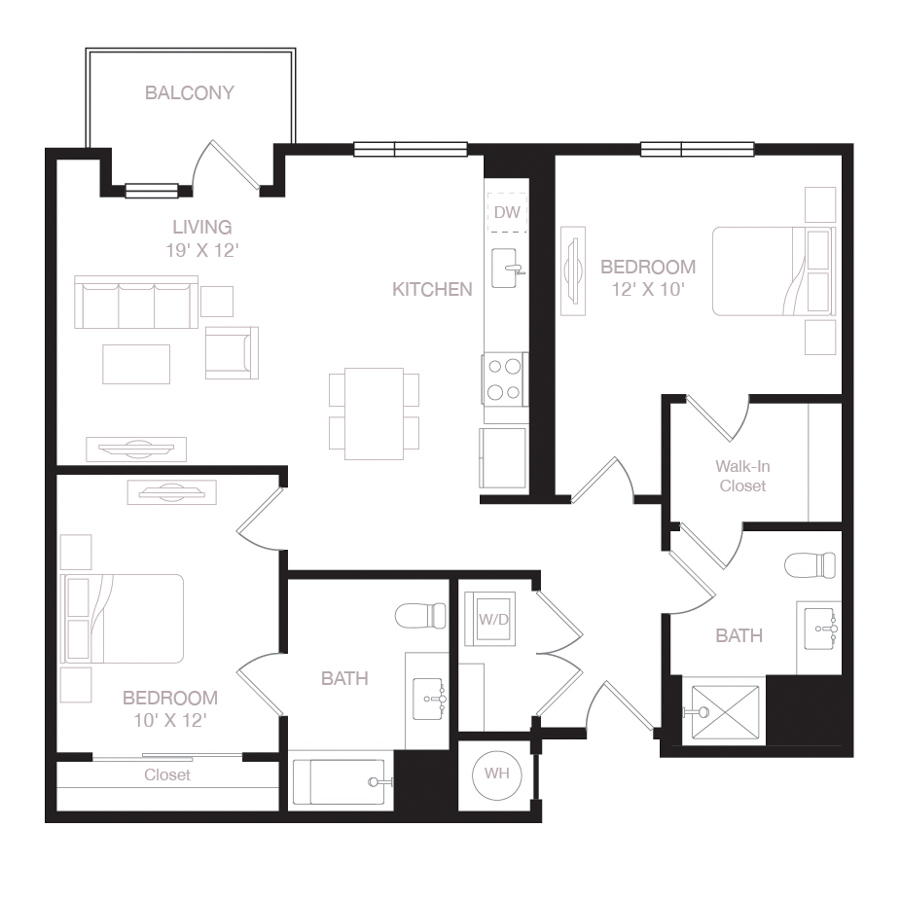 B1-B floor plan