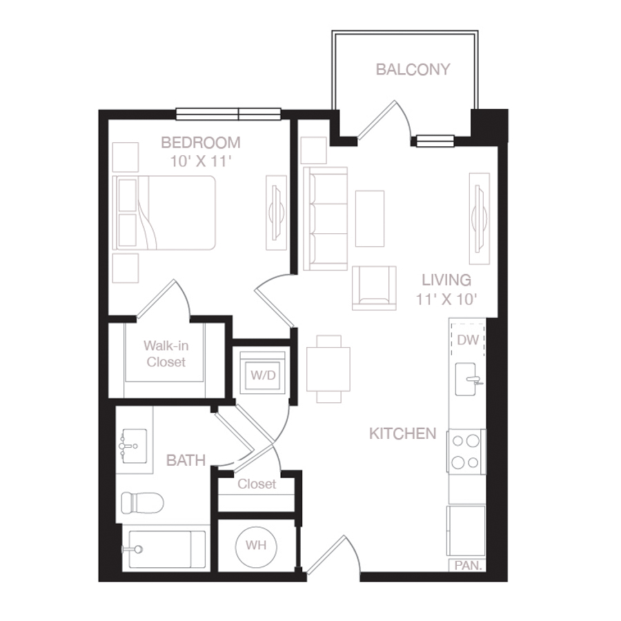 A1-B floor plan