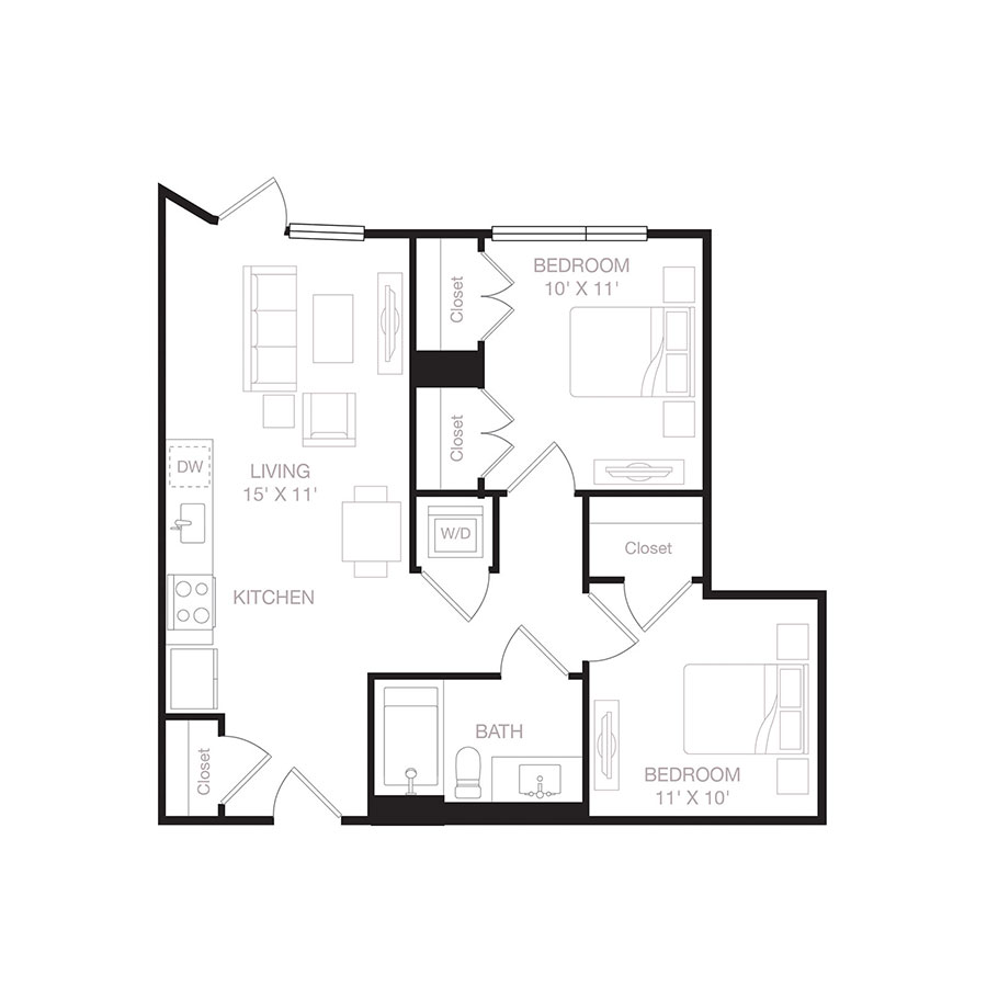A21 floor plan