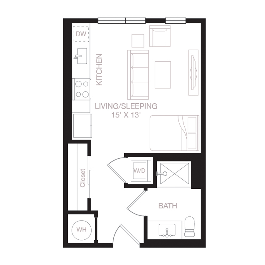 S1-B floor plan
