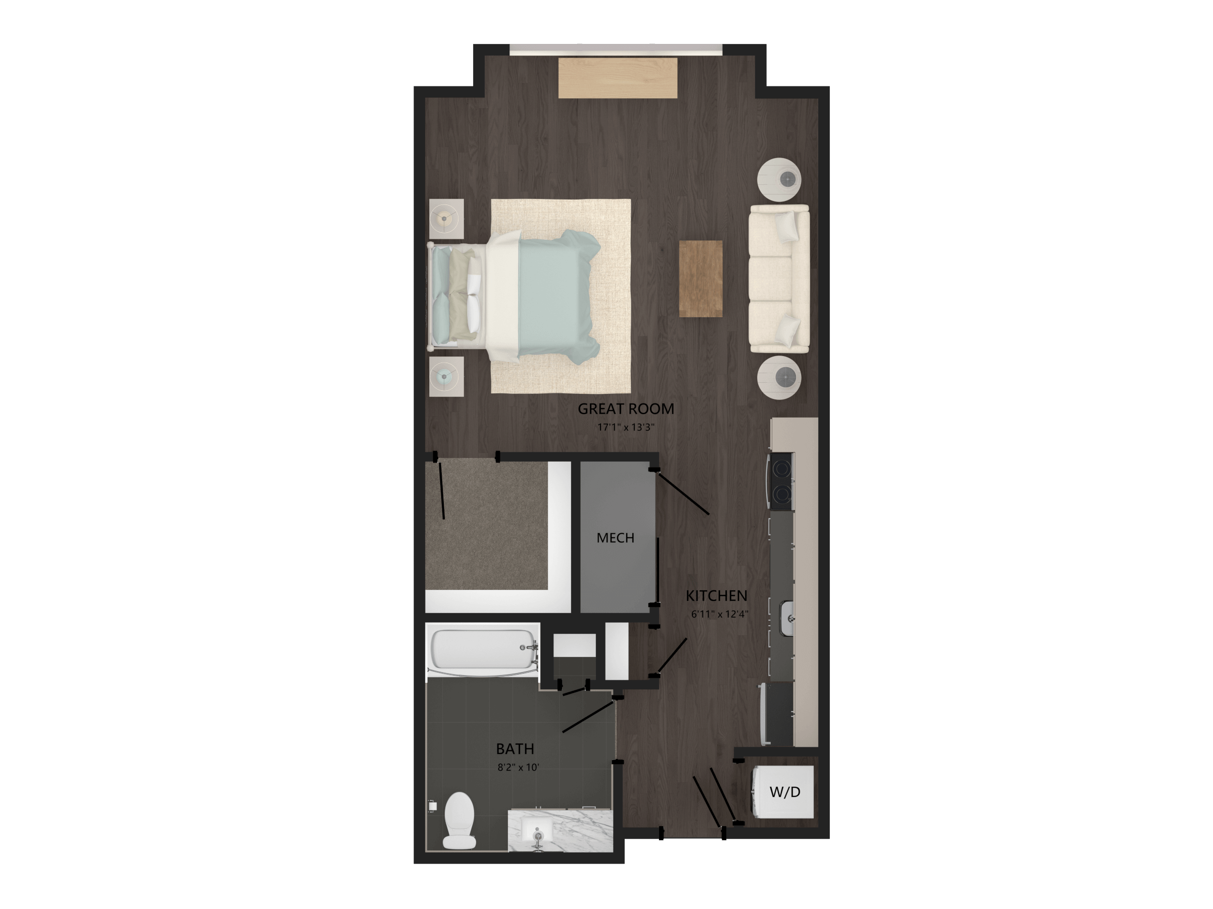 Studio-S6 floor plan