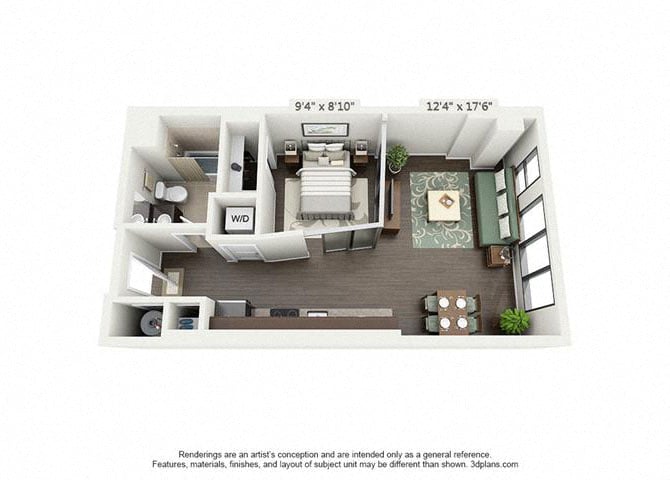 A1H floor plan