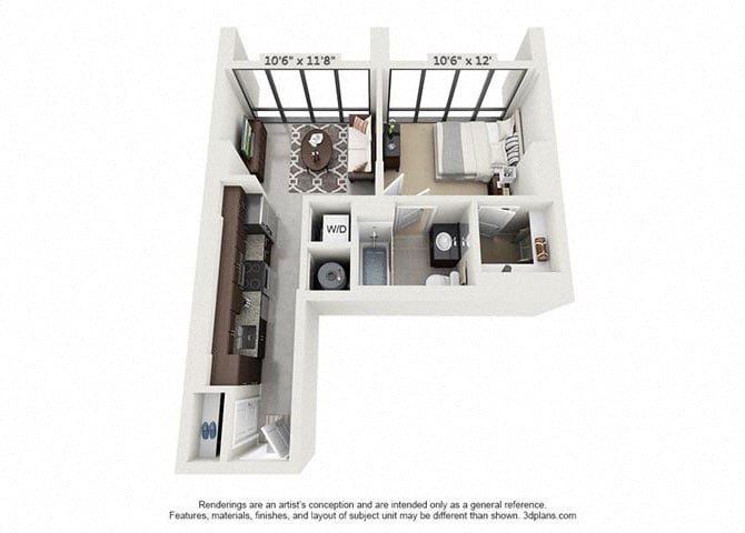 A1C floor plan