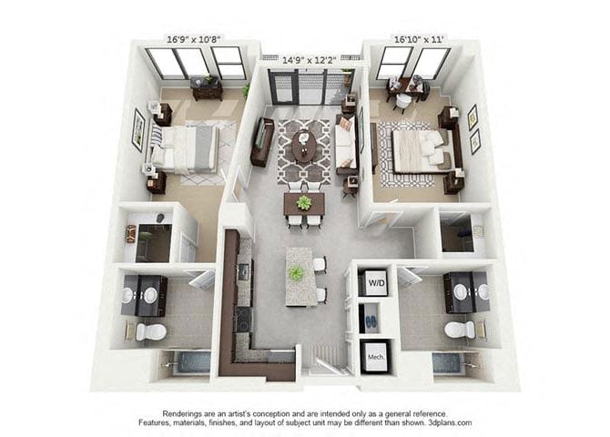 B2H floor plan