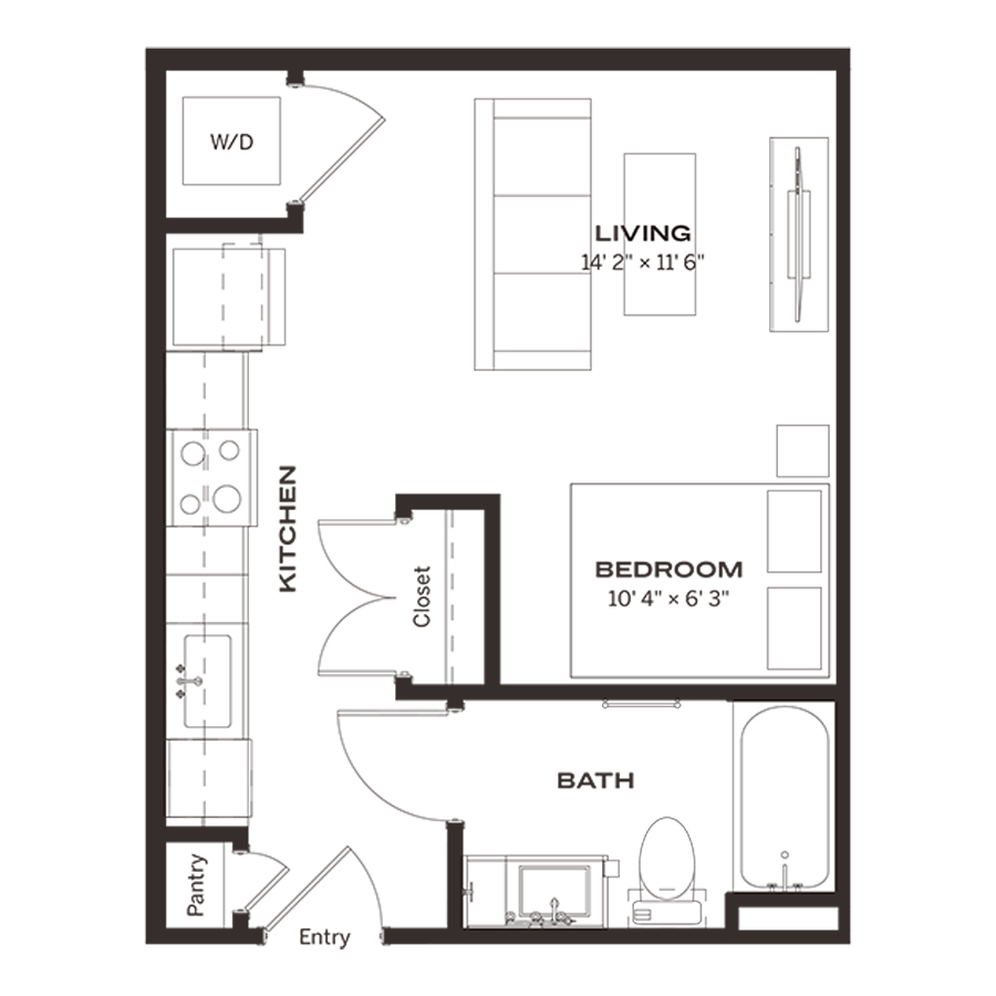 E1.1-80 floor plan