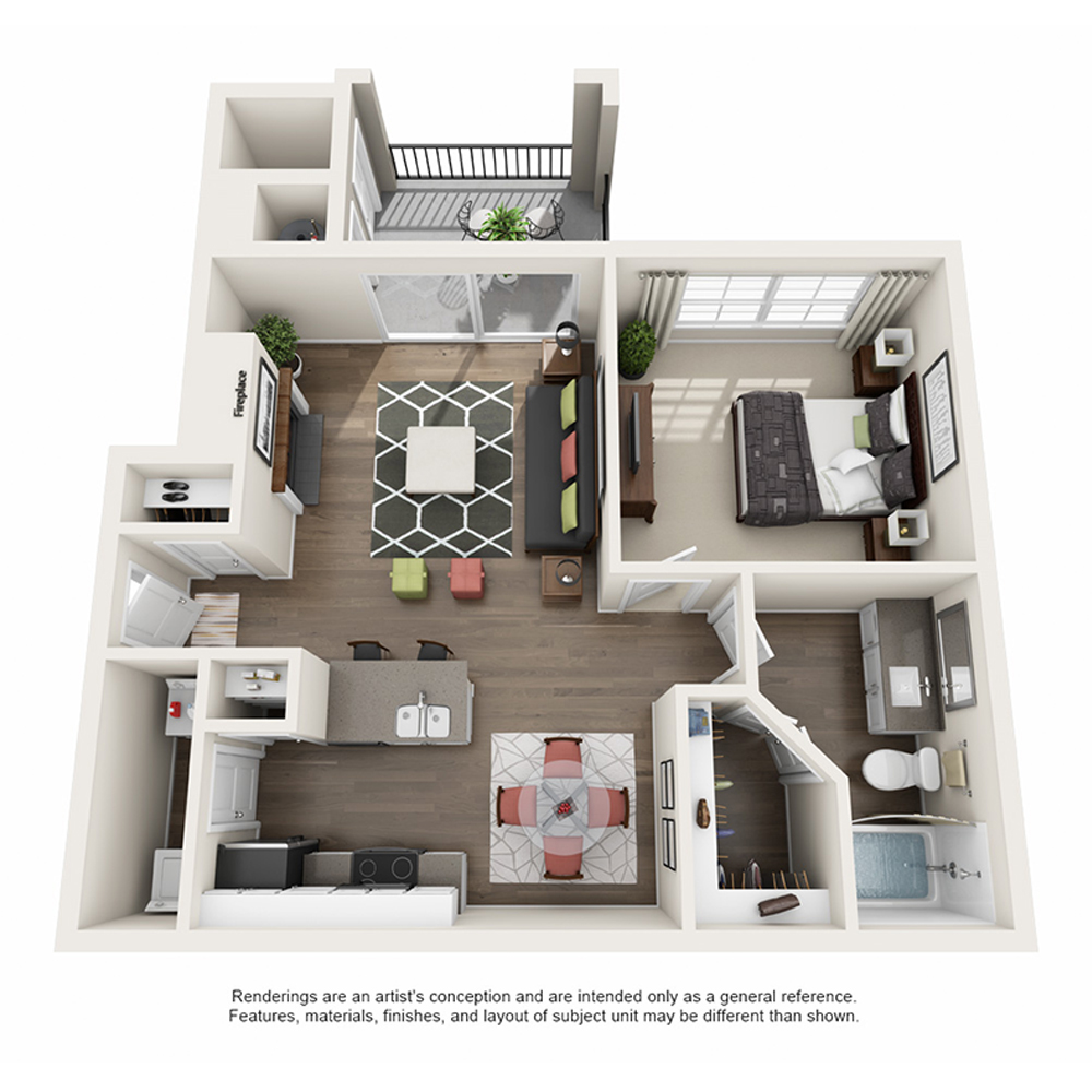 A1 floor plan