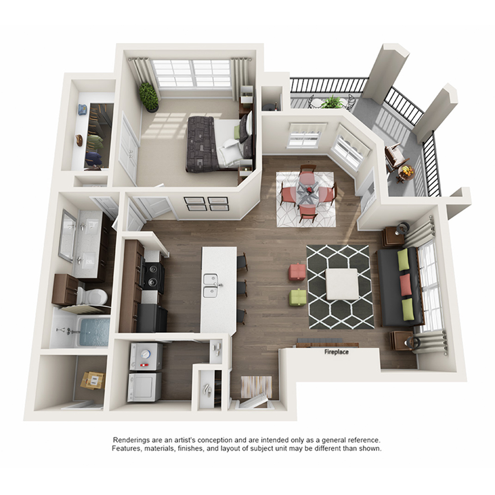 A2 floor plan