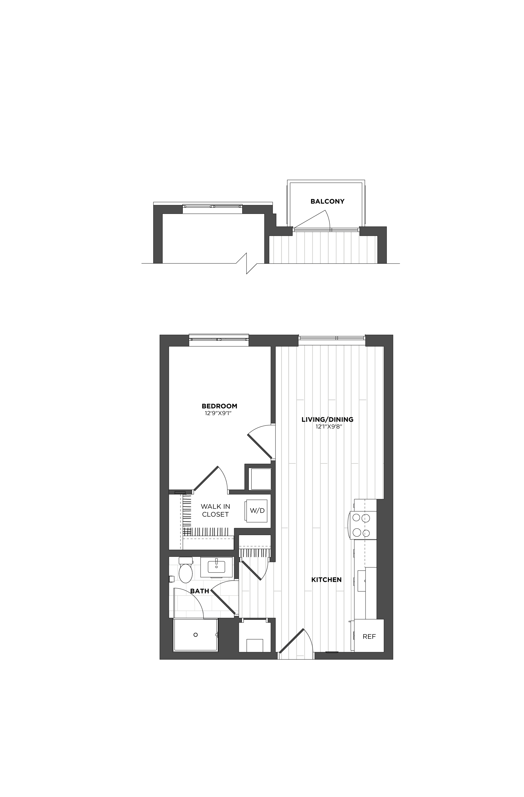 A2 floor plan