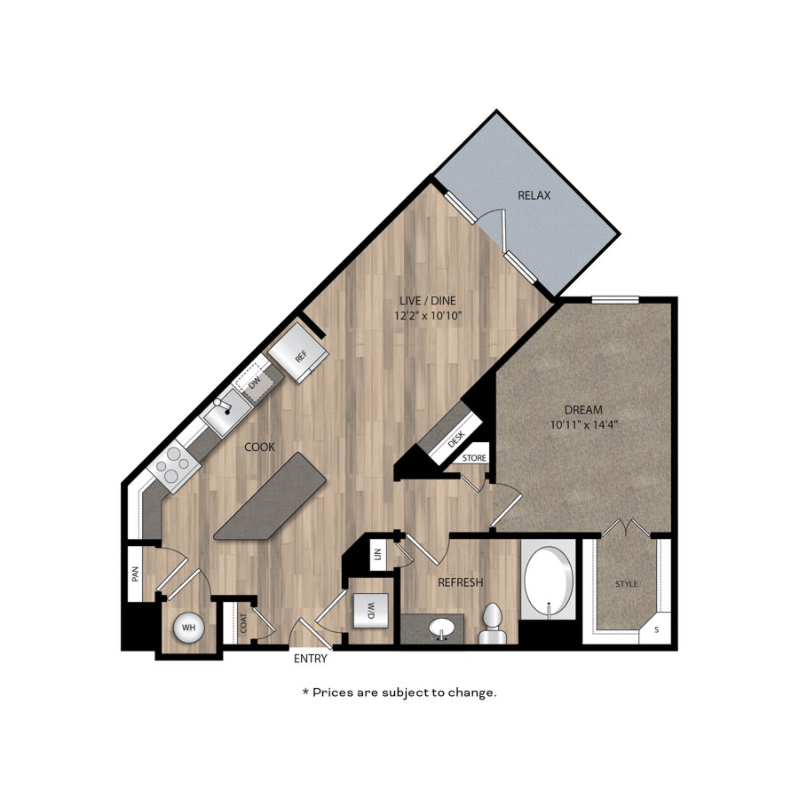 A2 floor plan