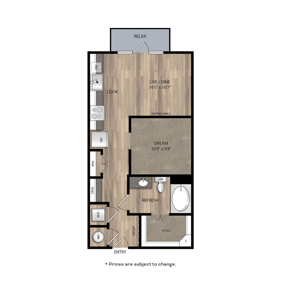 E3 floor plan