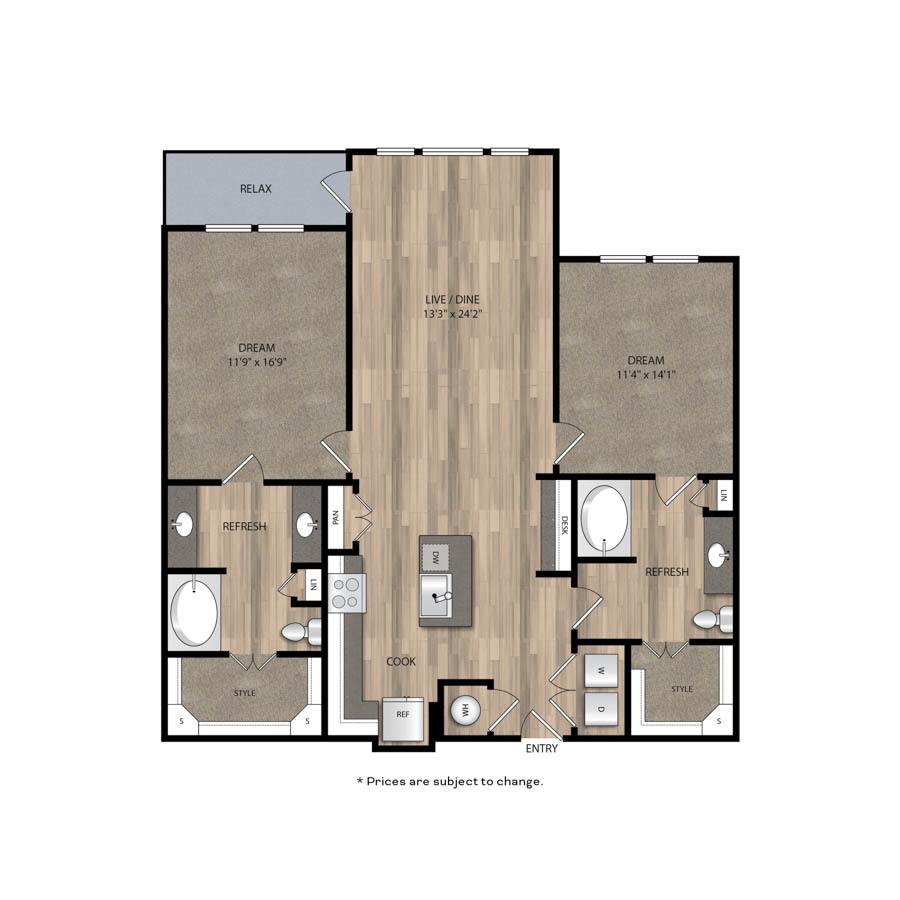 B3 Alt 1 floor plan