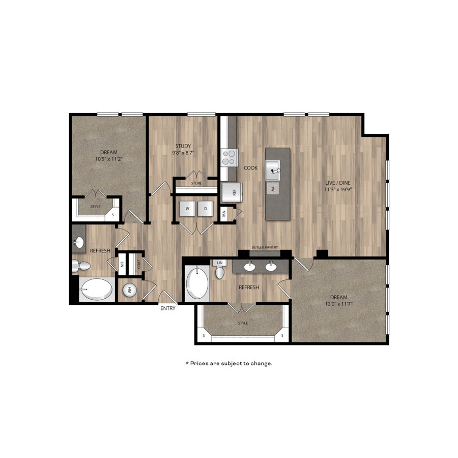 B5 floor plan