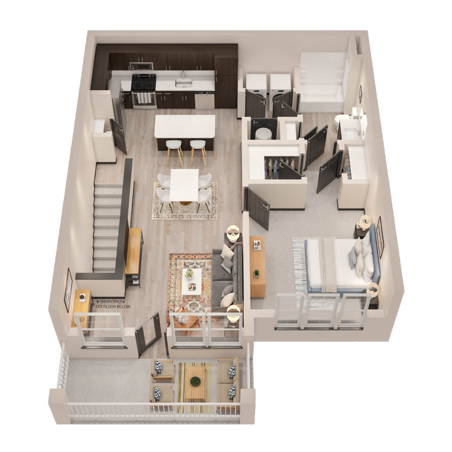 Designer Overlook One floor plan