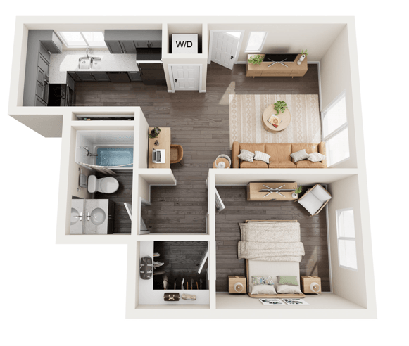 Villa 1 floor plan