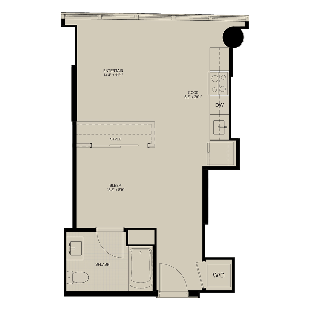 Unit 2206 floor plan