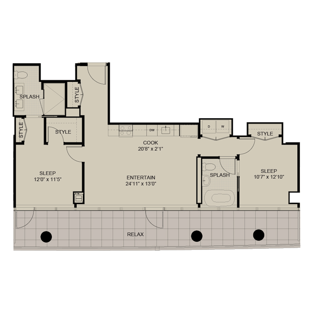 Unit PH06 floor plan