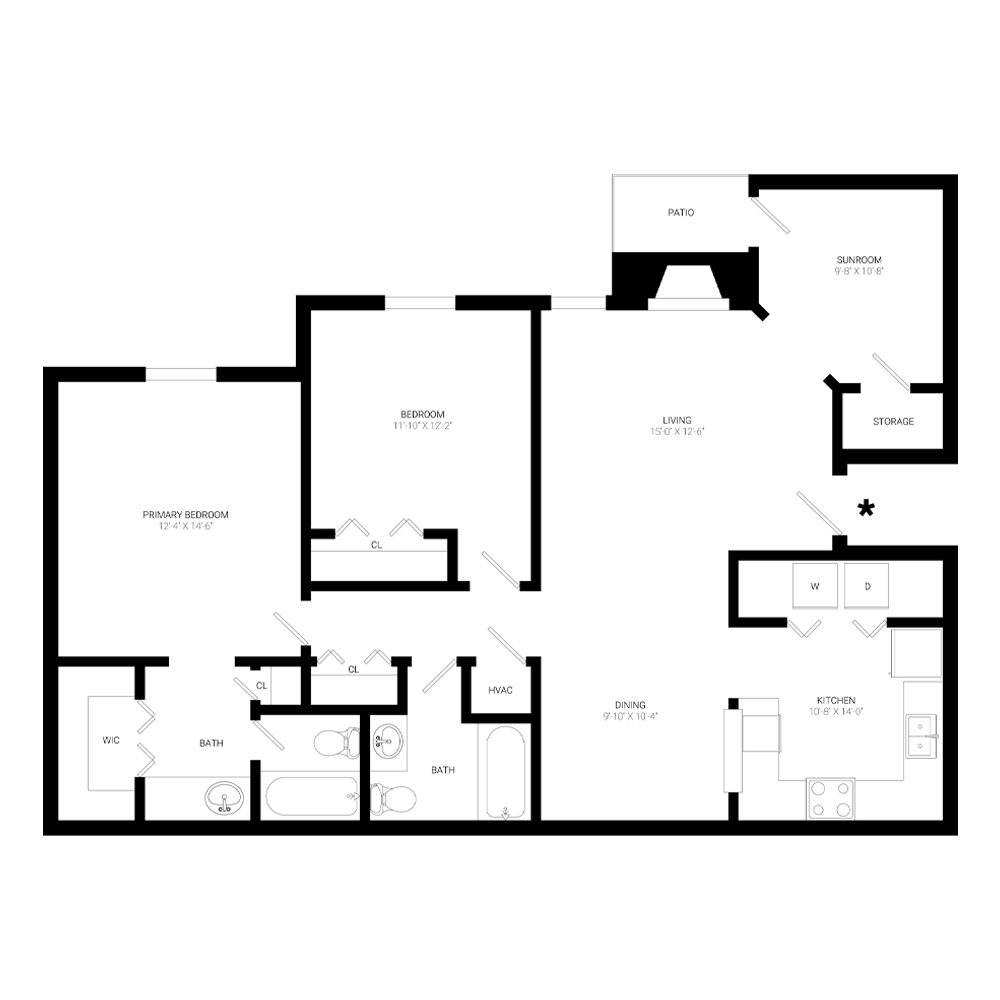 The Fieldstone floor plan