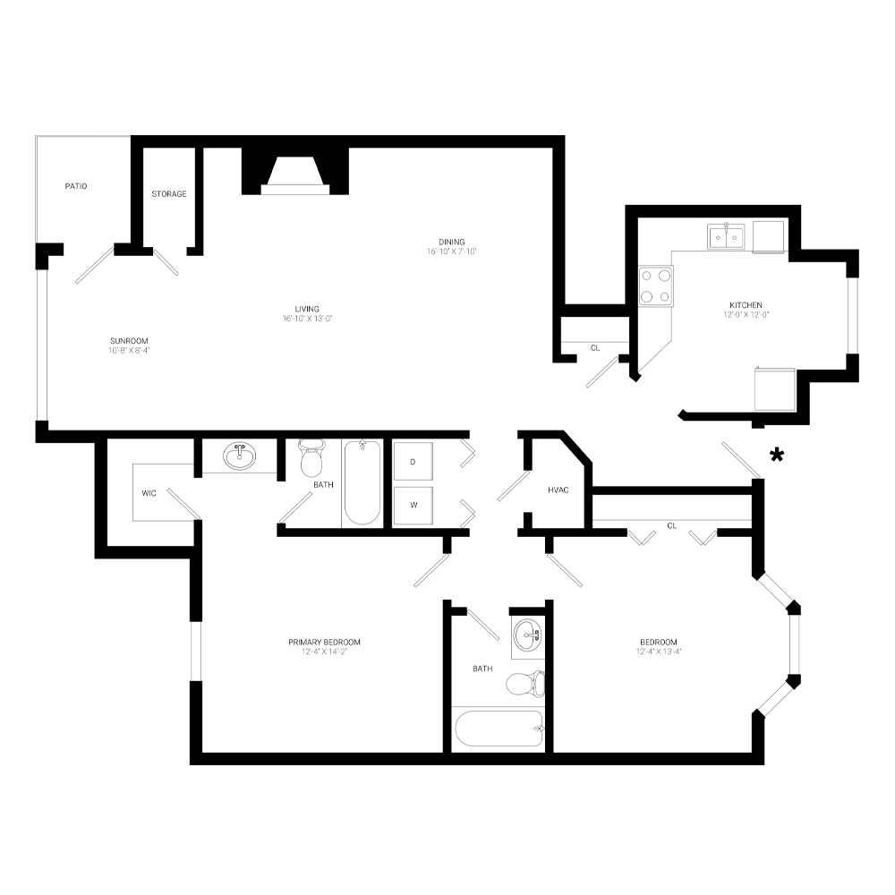 The Springhill floor plan