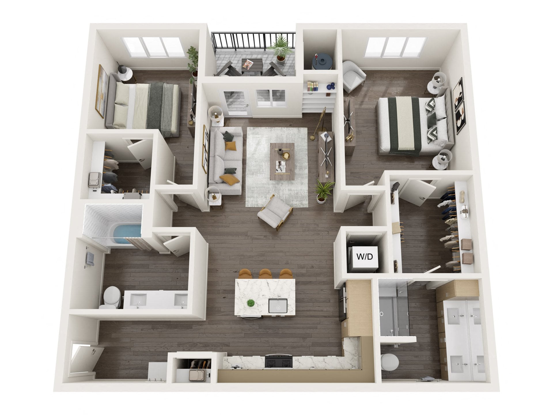2D floor plan