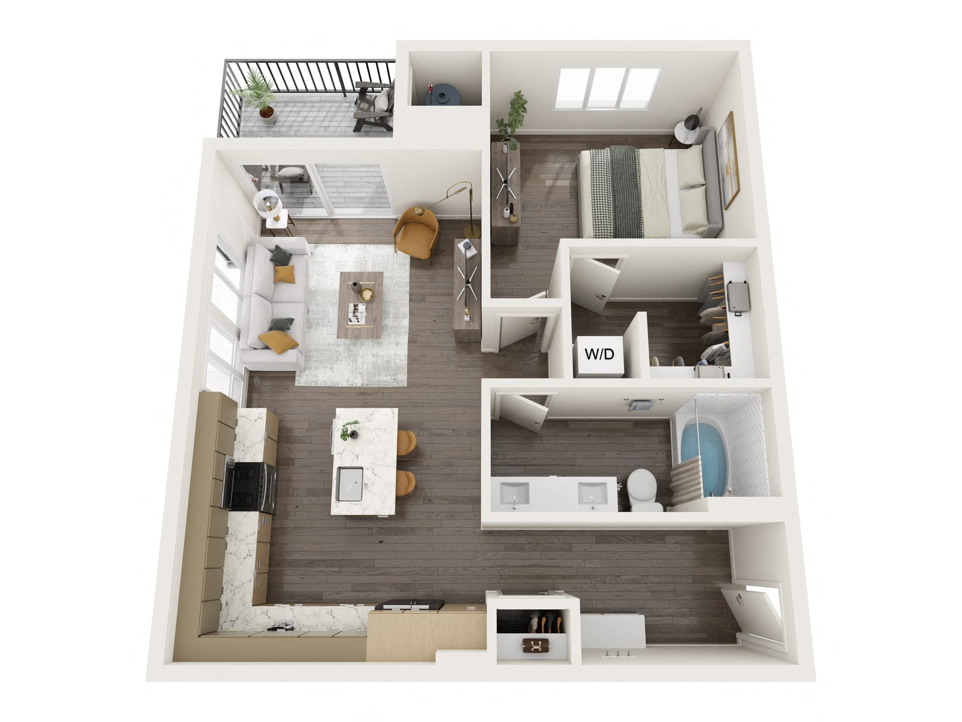 1G floor plan