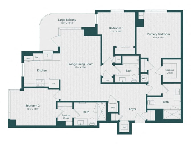 C2 floor plan