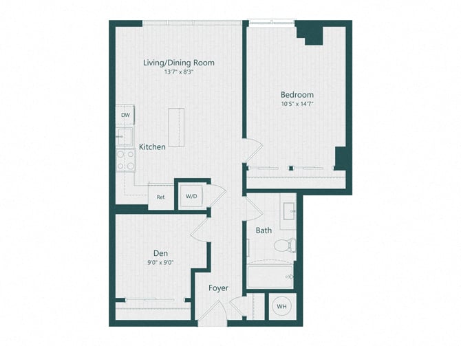A1D floor plan