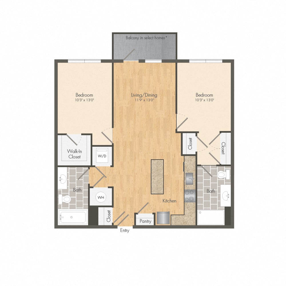 B3B floor plan