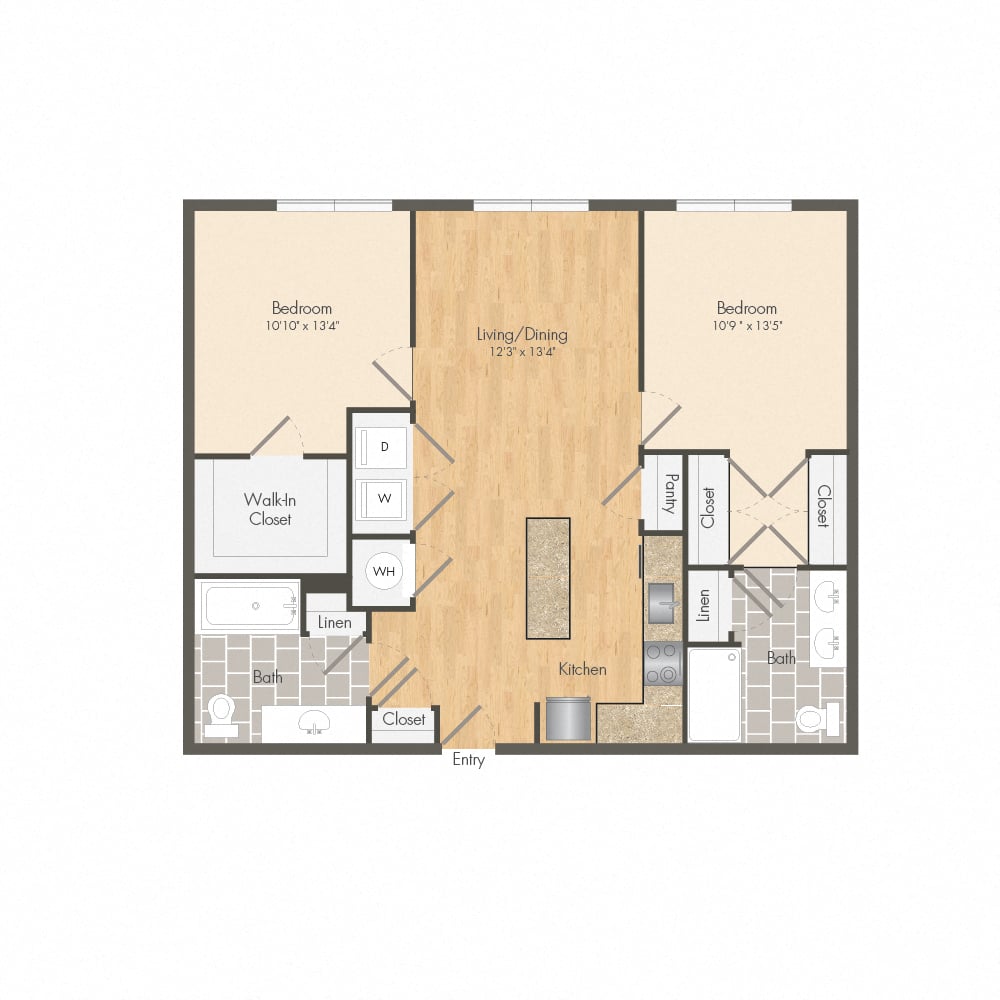 B1H floor plan