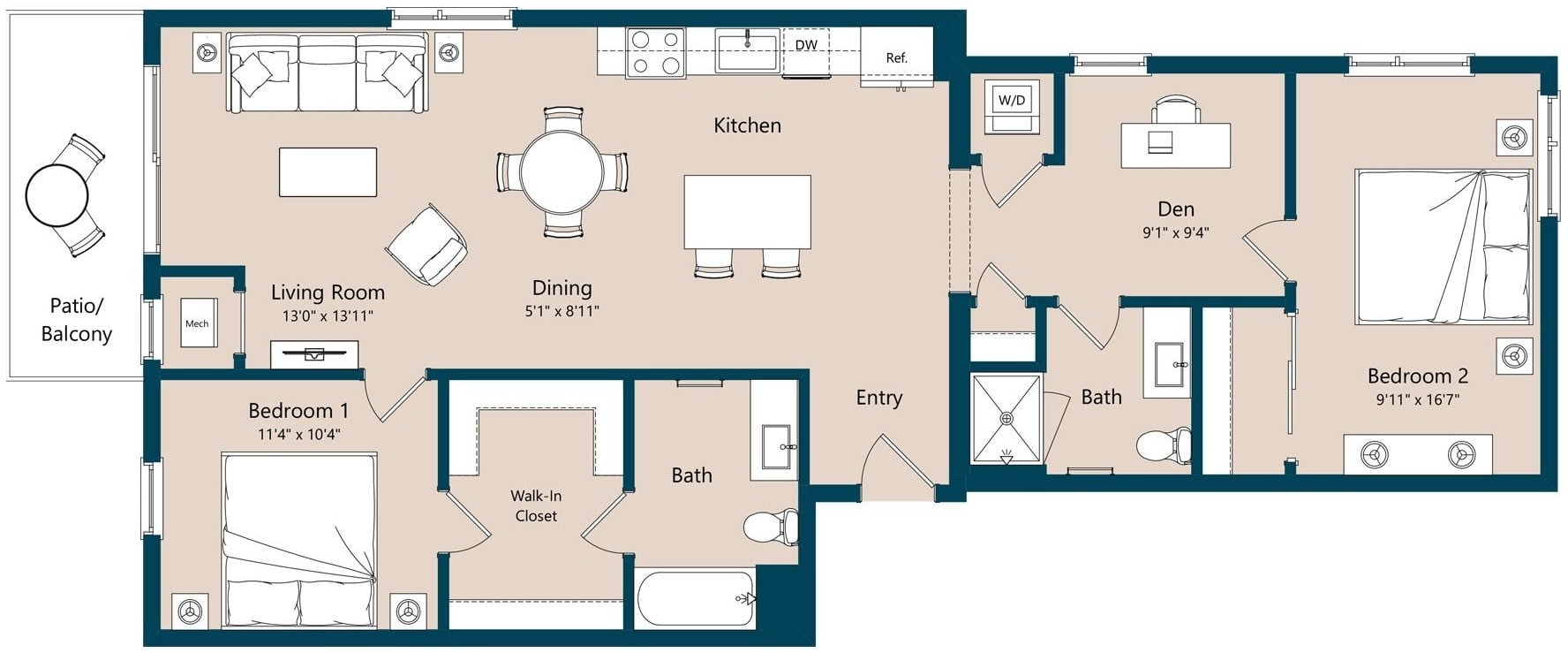 B9 floor plan