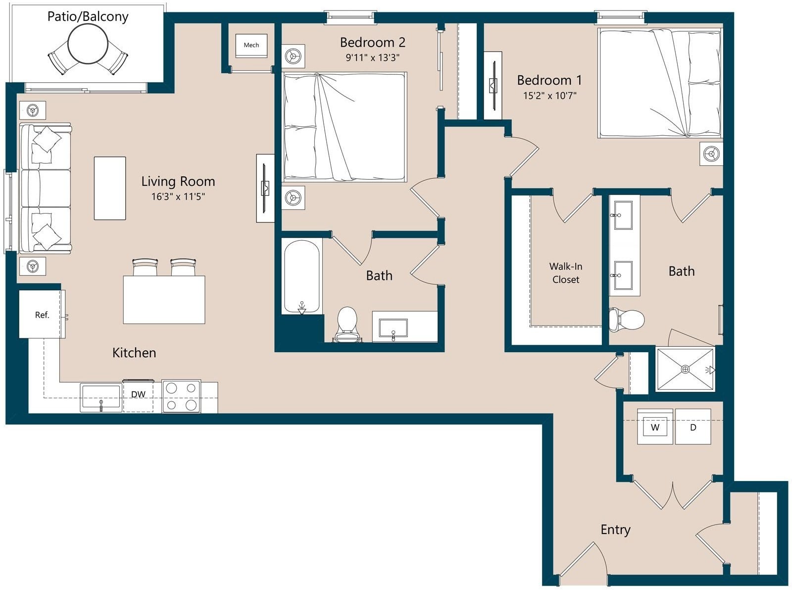 B10 floor plan