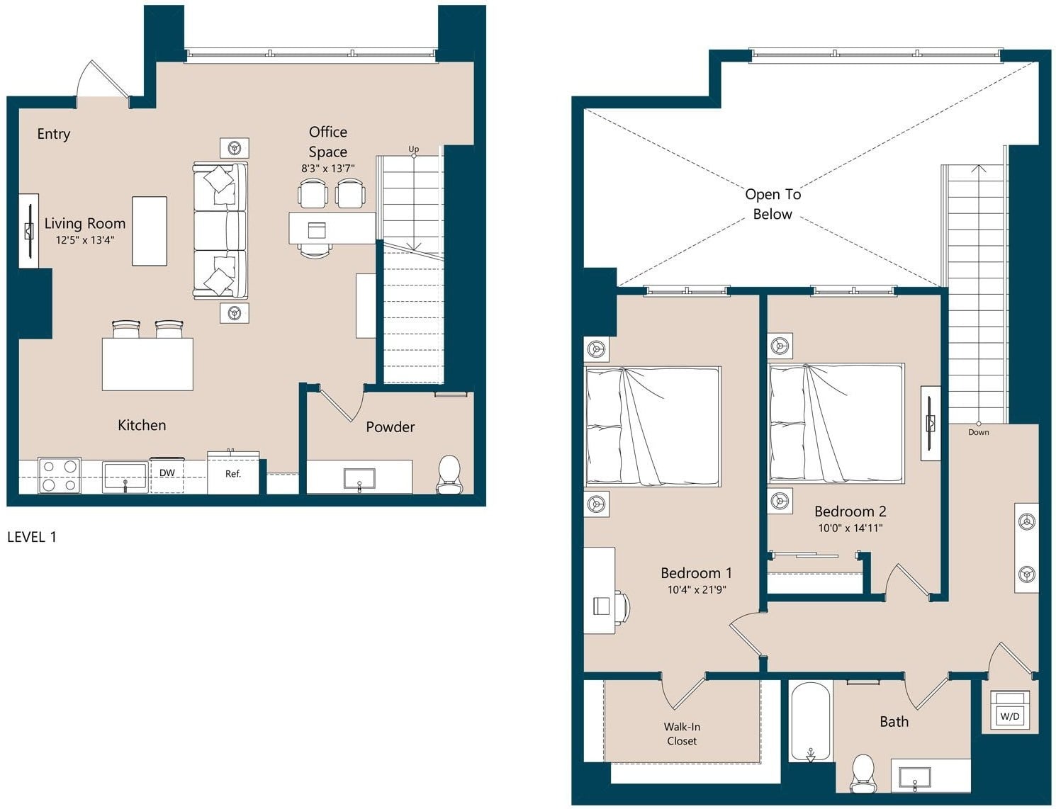 TH1 floor plan