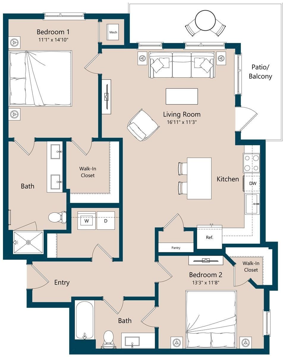 B8 floor plan