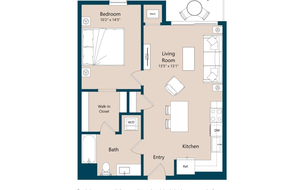 A4cA floor plan