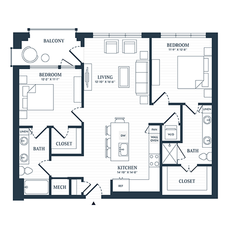 B2 floor plan