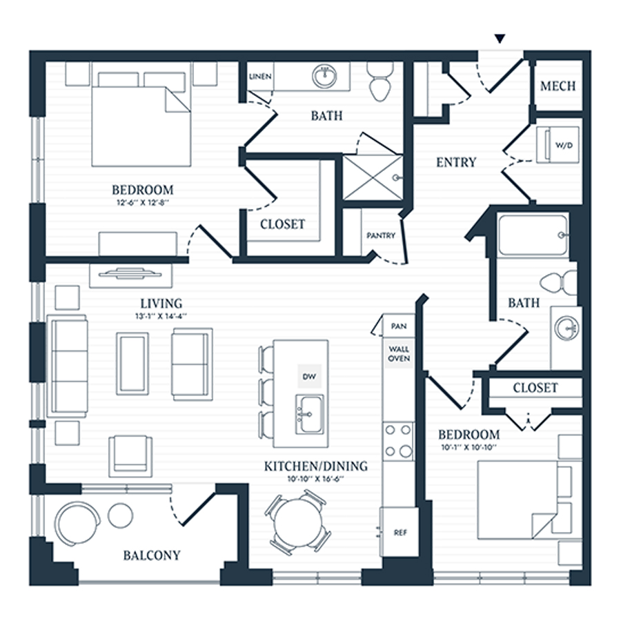 B1A floor plan