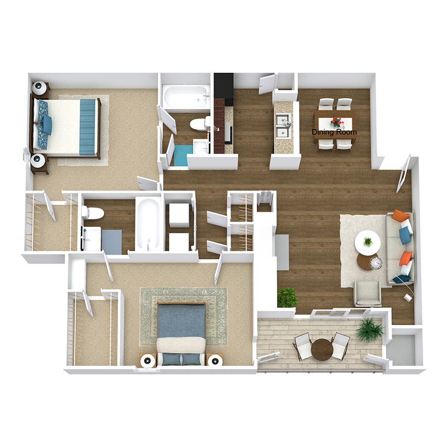 Elm floor plan