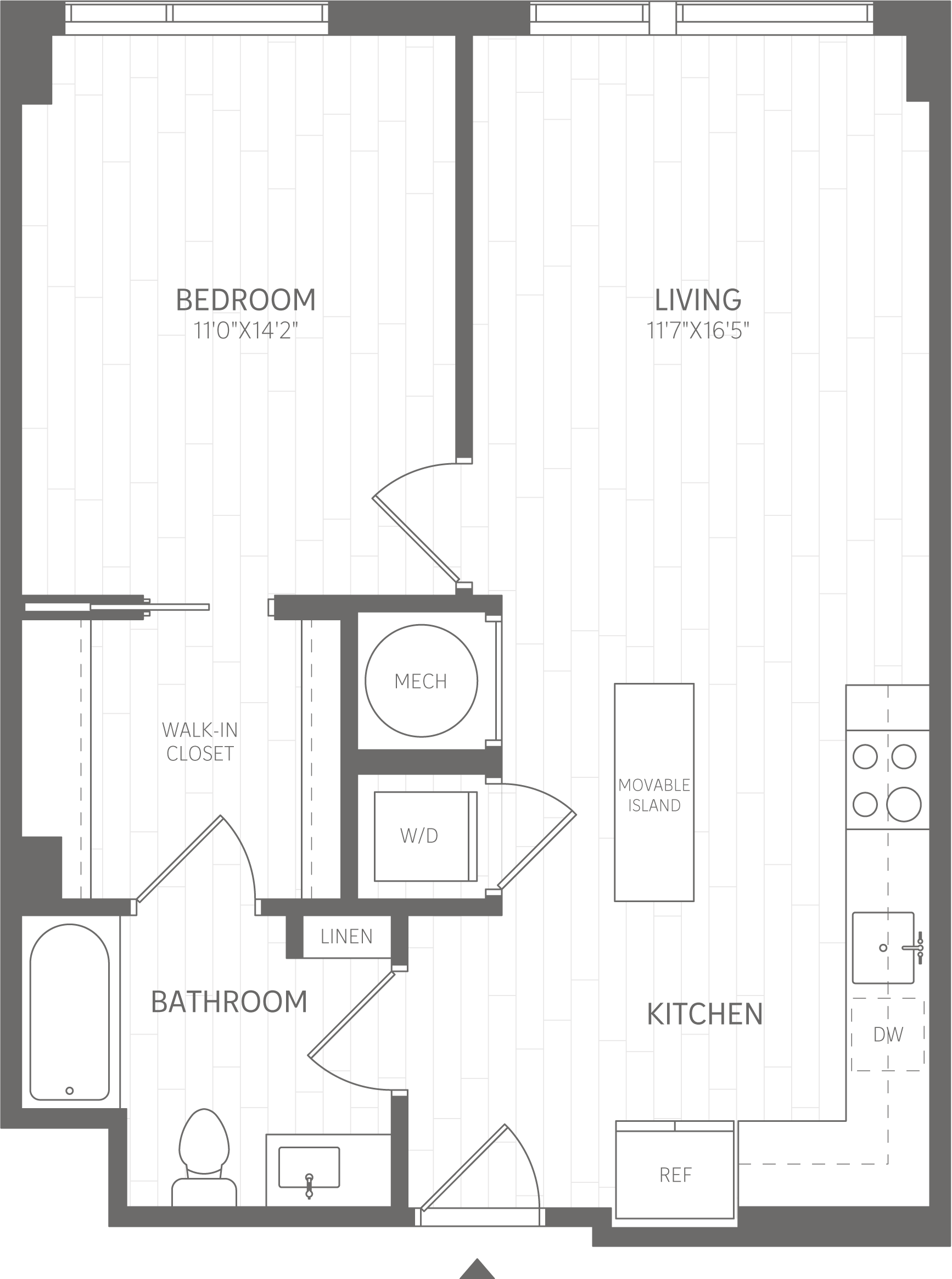A11 floor plan