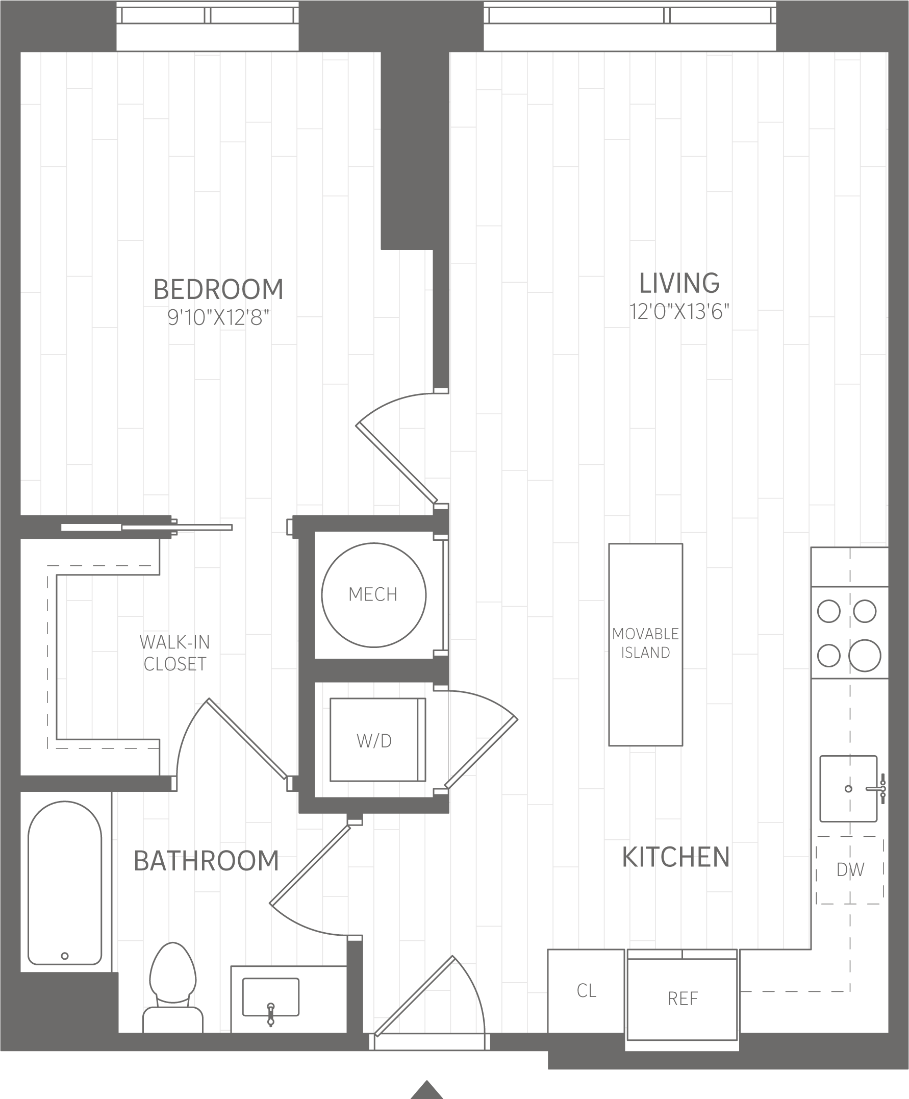 A6 floor plan