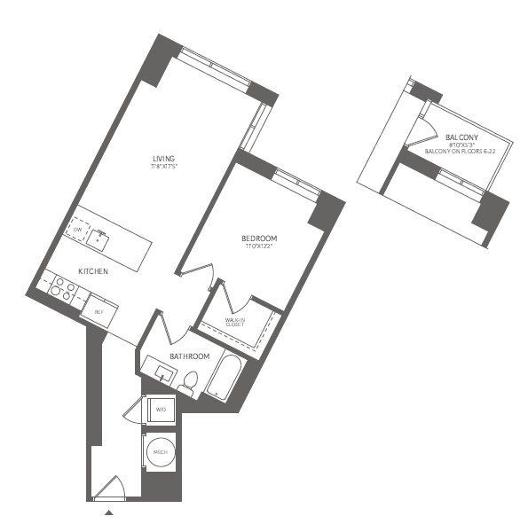 A12 floor plan