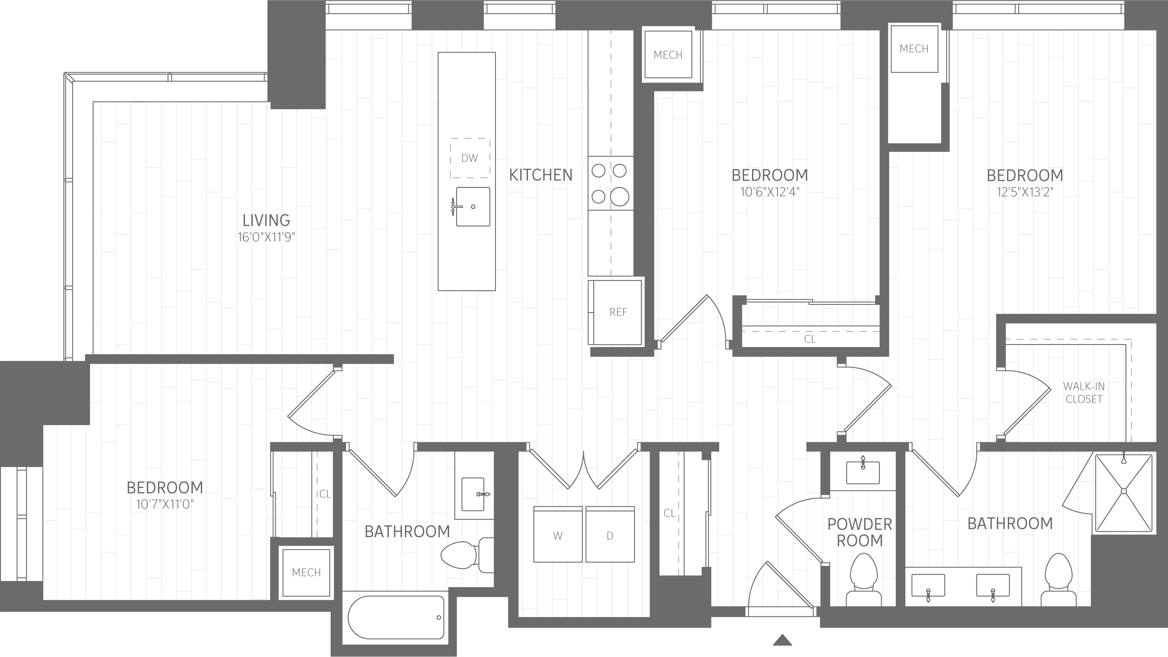 E2 floor plan