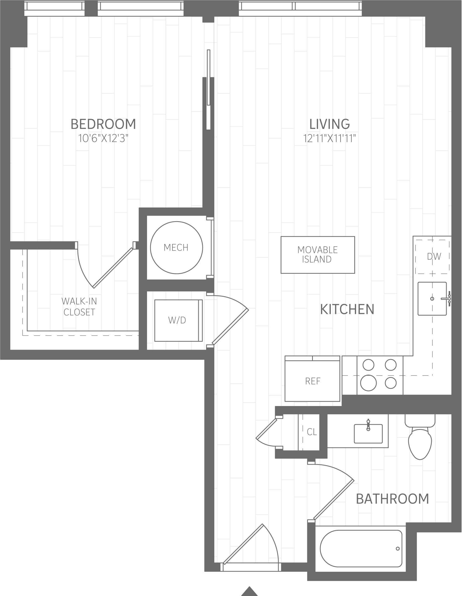 A2 floor plan